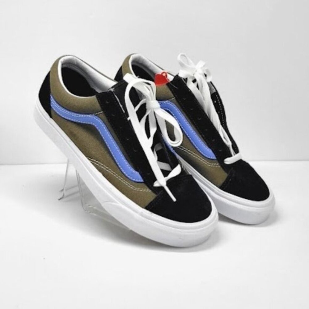 VANS UNISEX Style 36 Vintage Sport Beech Ultramarine sneakers Sz 9.5 men NWT